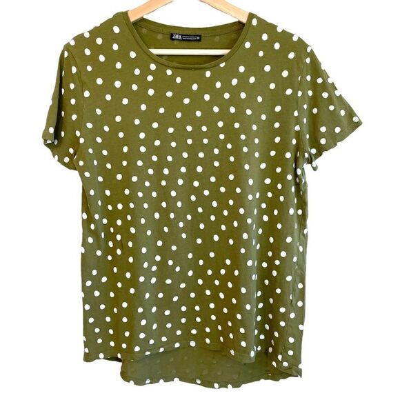 Zara Polka Dot Top - Picture 1 of 7